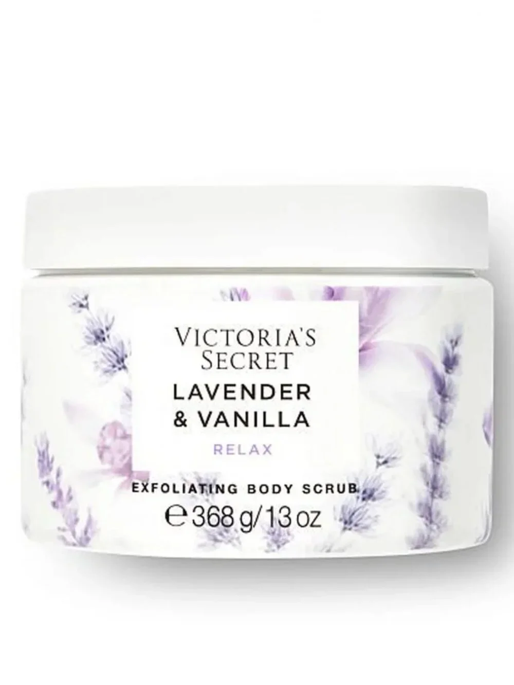 Victoria's Secret Lavender and Vanilla Relax Exfoliating body scrub